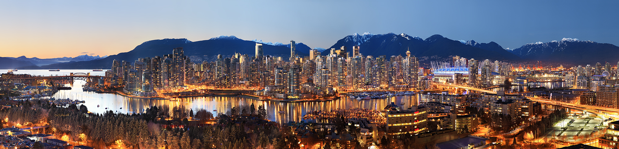 Ultra-High-Resolution-Panoramic-Image-Vancouver-Vancouver-Skyline-Westcoast-BC-Canada-Gigapixel