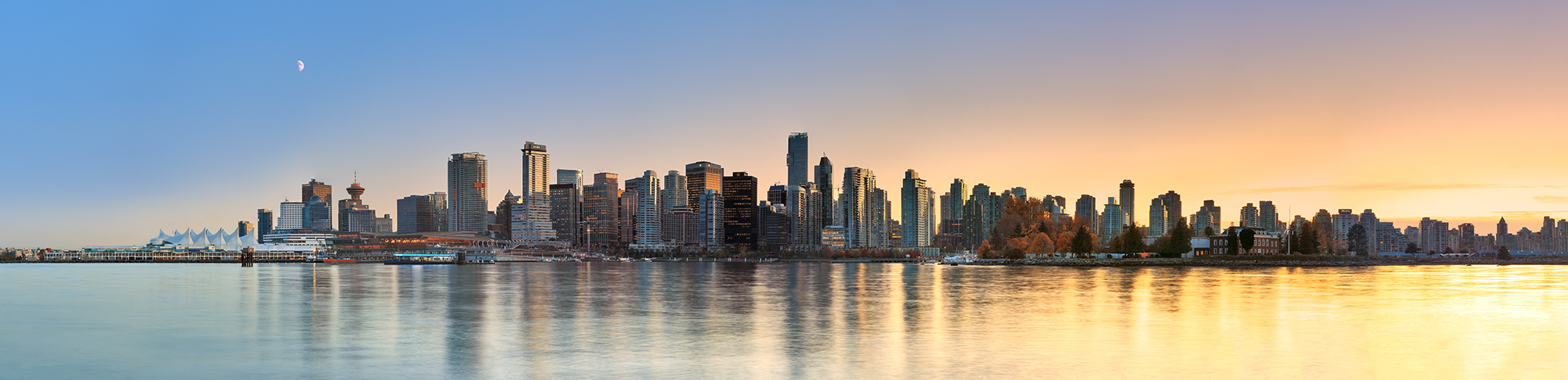 High-Resolution-Panoramic-Image-Vancouver-Coal-Harbour-Stanley-Park-Westcoast-BC-Canada