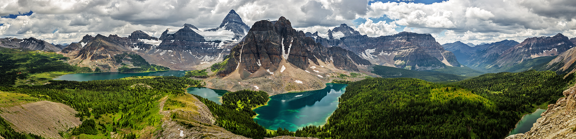 Ultra-High-Resolution-Panoramic-Image-Assiniboine-Provincial-Park-Daytime-BC-Canada
